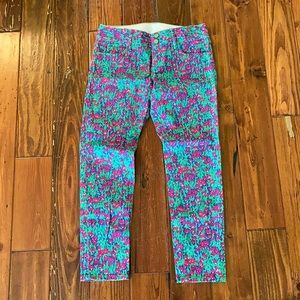 Size 4 Lilly Pulitzer Worth Skinny Mini Jeans